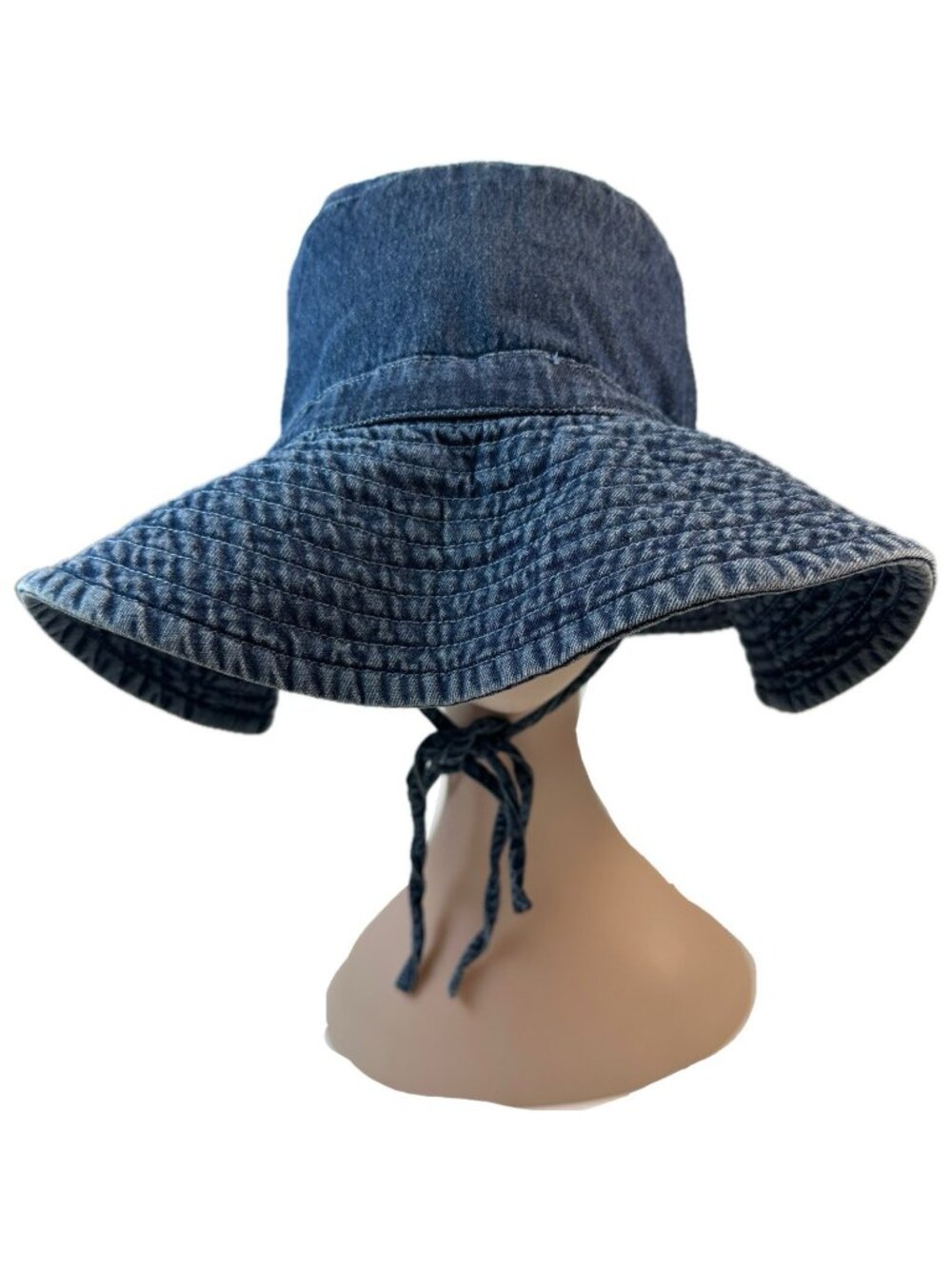 Rahi Free People Denim Bucket Hat Wide One Size